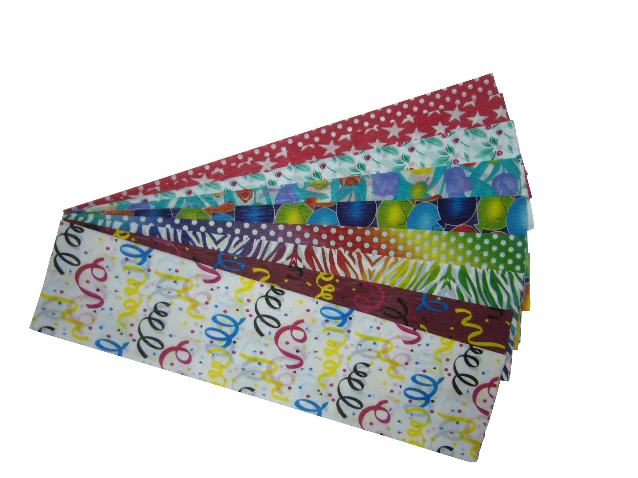 Printed Crepe Paper